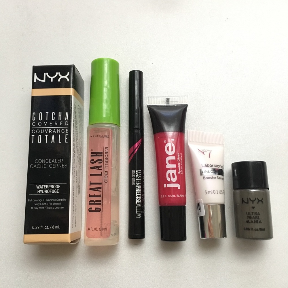 New Maybelline & NYX Eyes Lip Face & Brow Set